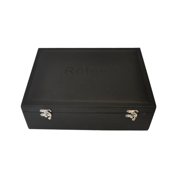 Set de Afeitado Rotger Caja Negra Cuerina